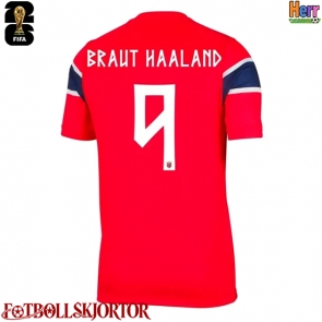 Norge Erling Haaland #9 Hemmatröja VM 2026 Kortärmad